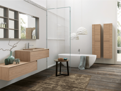 avec meuble lavabo et meuble 2 colonnes
